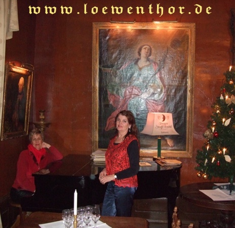 Mit Stefanie Titus im Löwenthor Gondelsheim